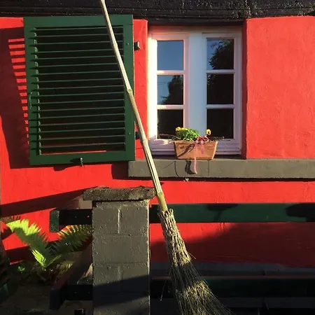 Rotes Fachwerkhaus